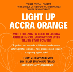 Light Up Accra Orange