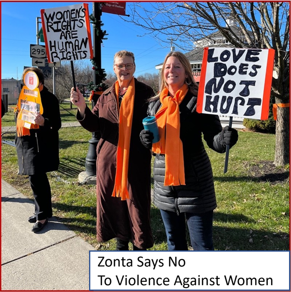 Zonta Says No to Violence